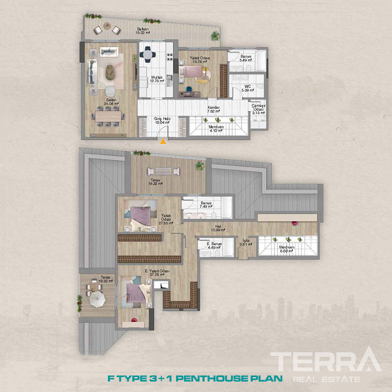 Elegance and Luxury United in New Apartments in Şişli, İstanbul - 100821