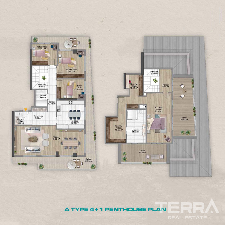 Elegance and Luxury United in New Apartments in Şişli, İstanbul - 100824