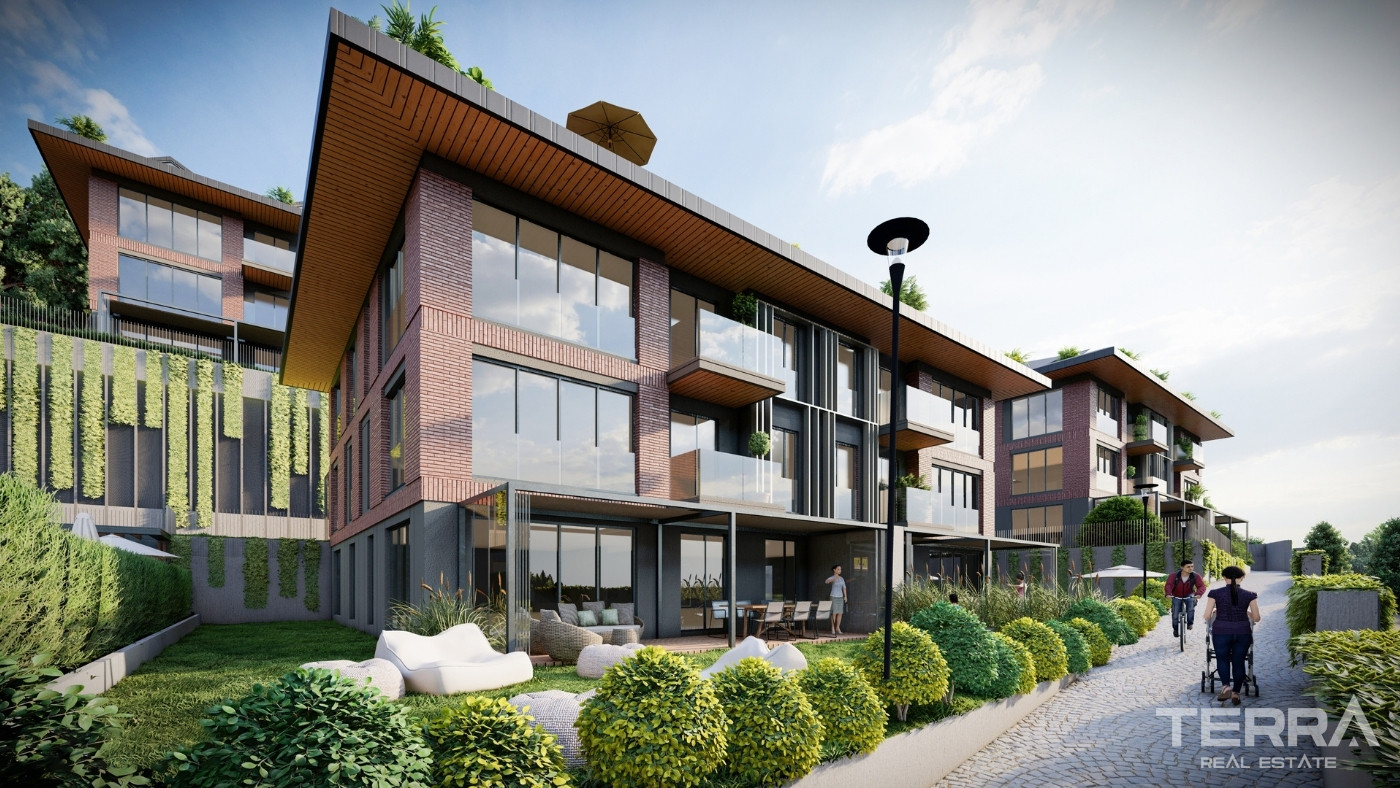 Sea and Forest View Apartments with Top Amenities in Sarıyer, İstanbul - 100675