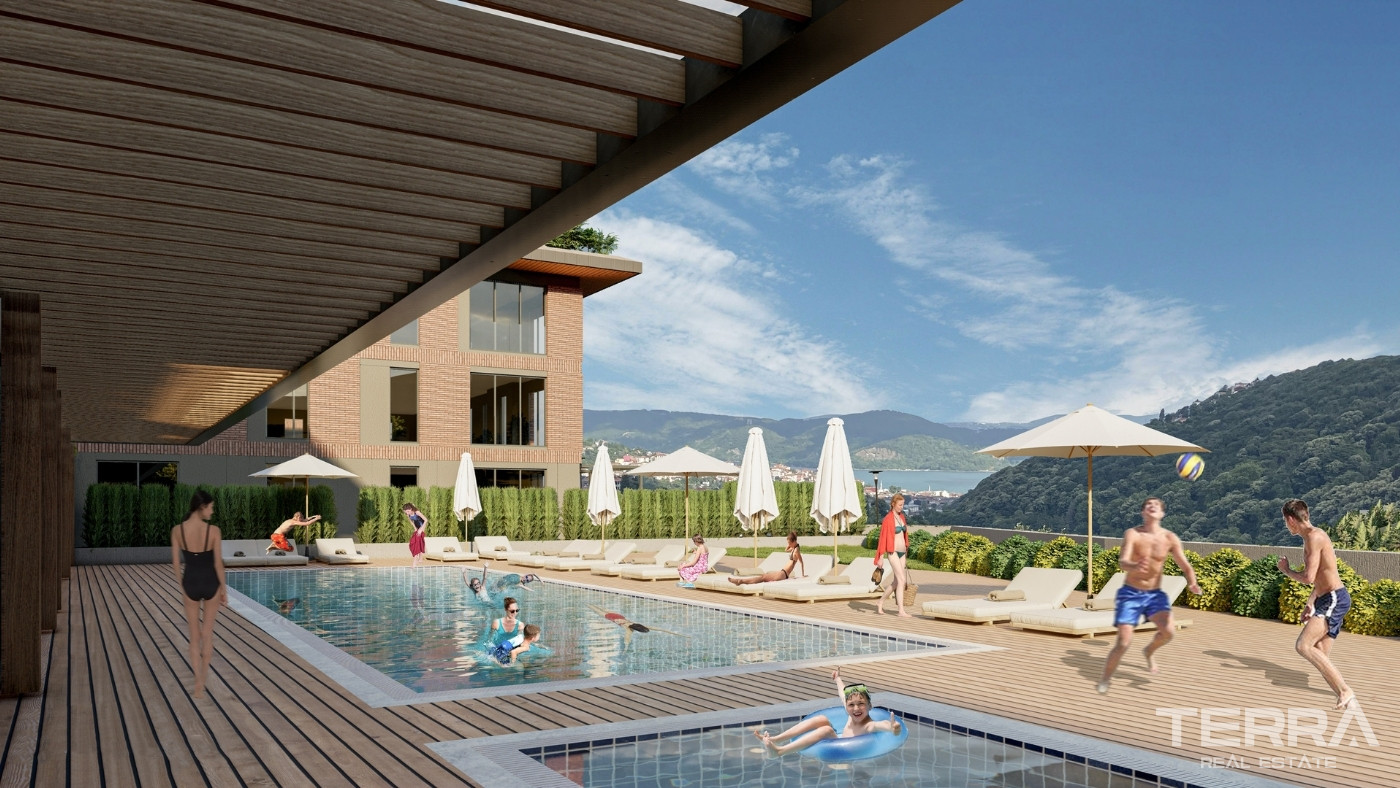 Sea and Forest View Apartments with Top Amenities in Sarıyer, İstanbul - 100678
