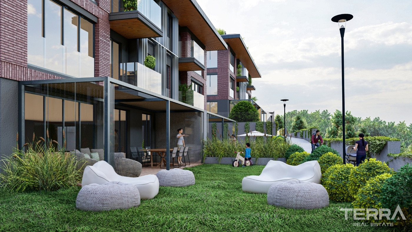 Sea and Forest View Apartments with Top Amenities in Sarıyer, İstanbul - 100679