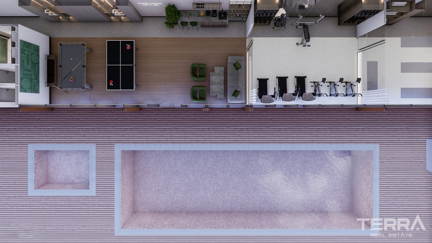Sea and Forest View Apartments with Top Amenities in Sarıyer, İstanbul - 100697