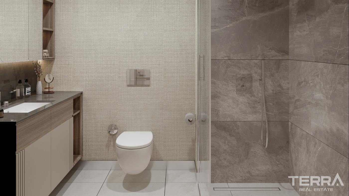 Sea and Forest View Apartments with Top Amenities in Sarıyer, İstanbul - 100704