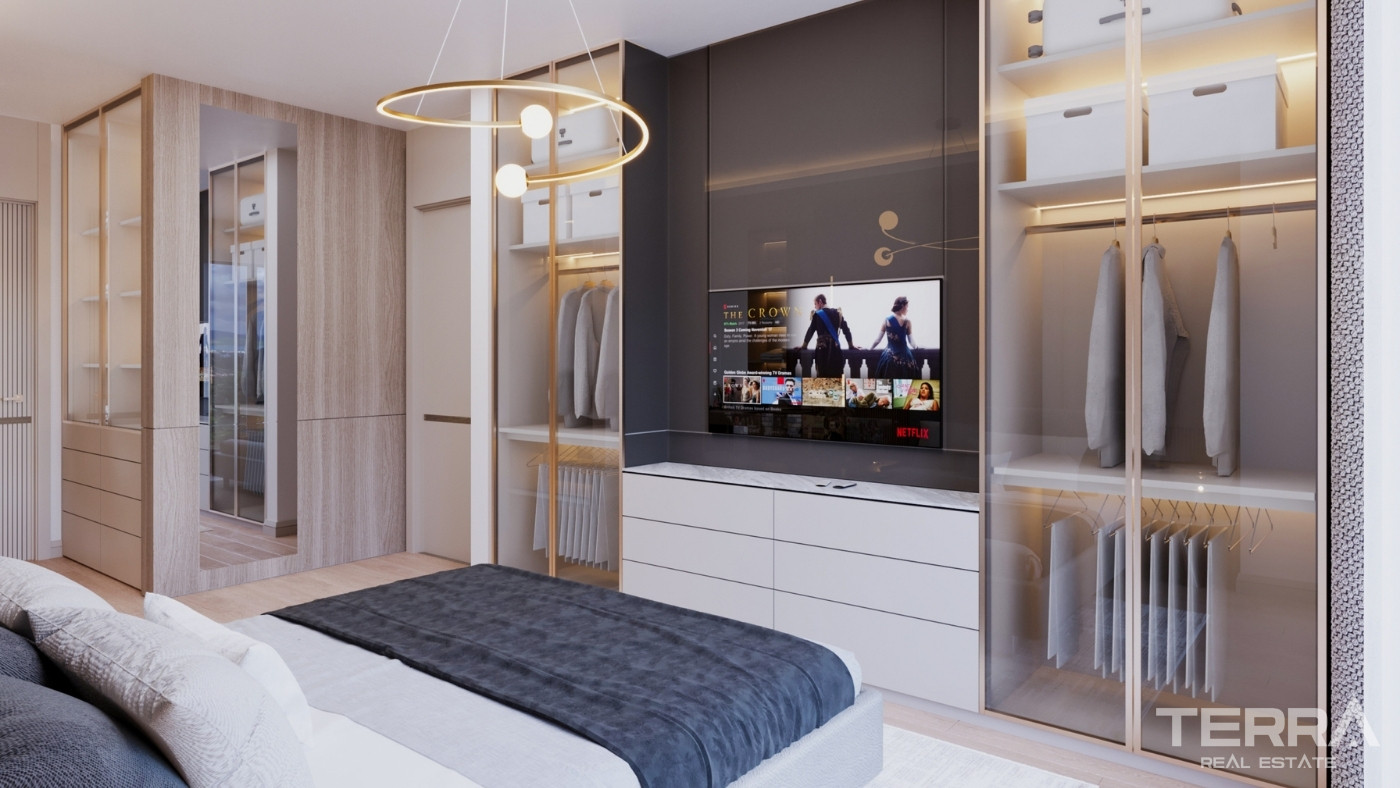 Sea and Forest View Apartments with Top Amenities in Sarıyer, İstanbul - 100706