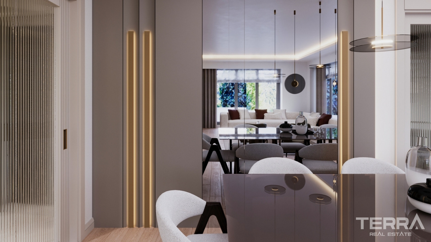 Sea and Forest View Apartments with Top Amenities in Sarıyer, İstanbul - 100713