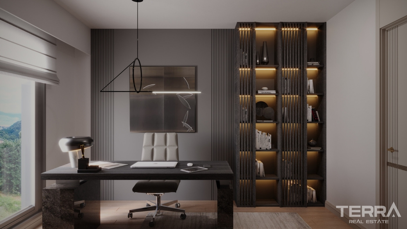 Sea and Forest View Apartments with Top Amenities in Sarıyer, İstanbul - 100719