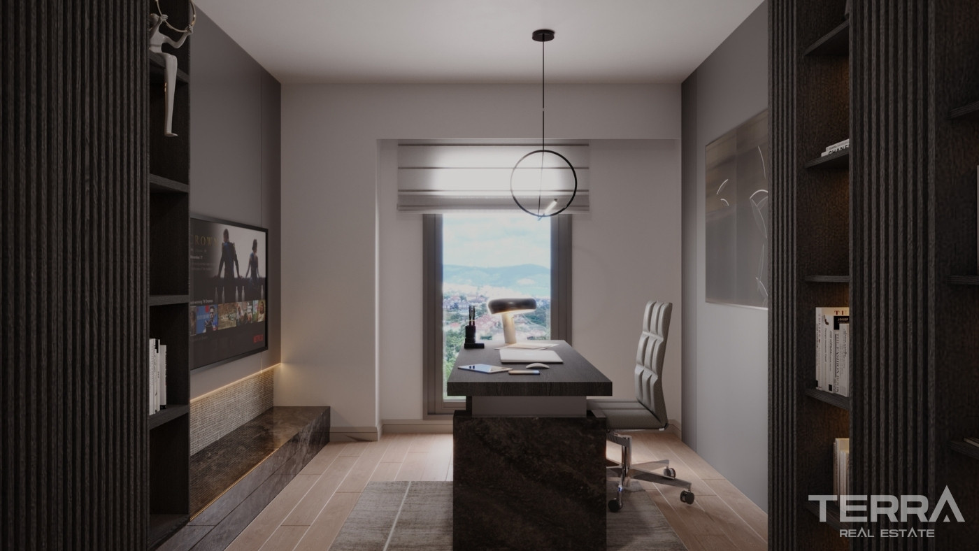 Sea and Forest View Apartments with Top Amenities in Sarıyer, İstanbul - 100720