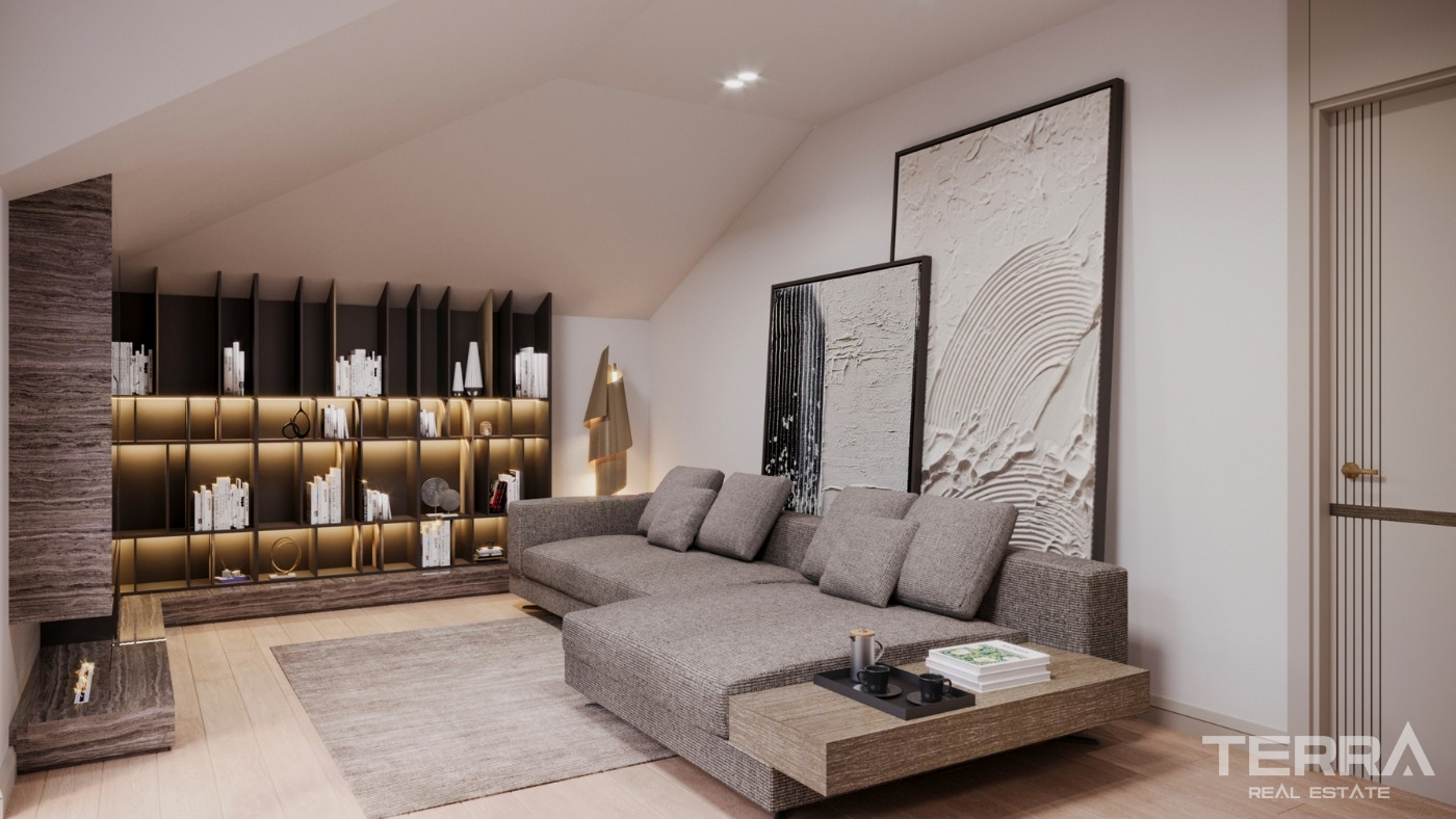 Sea and Forest View Apartments with Top Amenities in Sarıyer, İstanbul - 100721