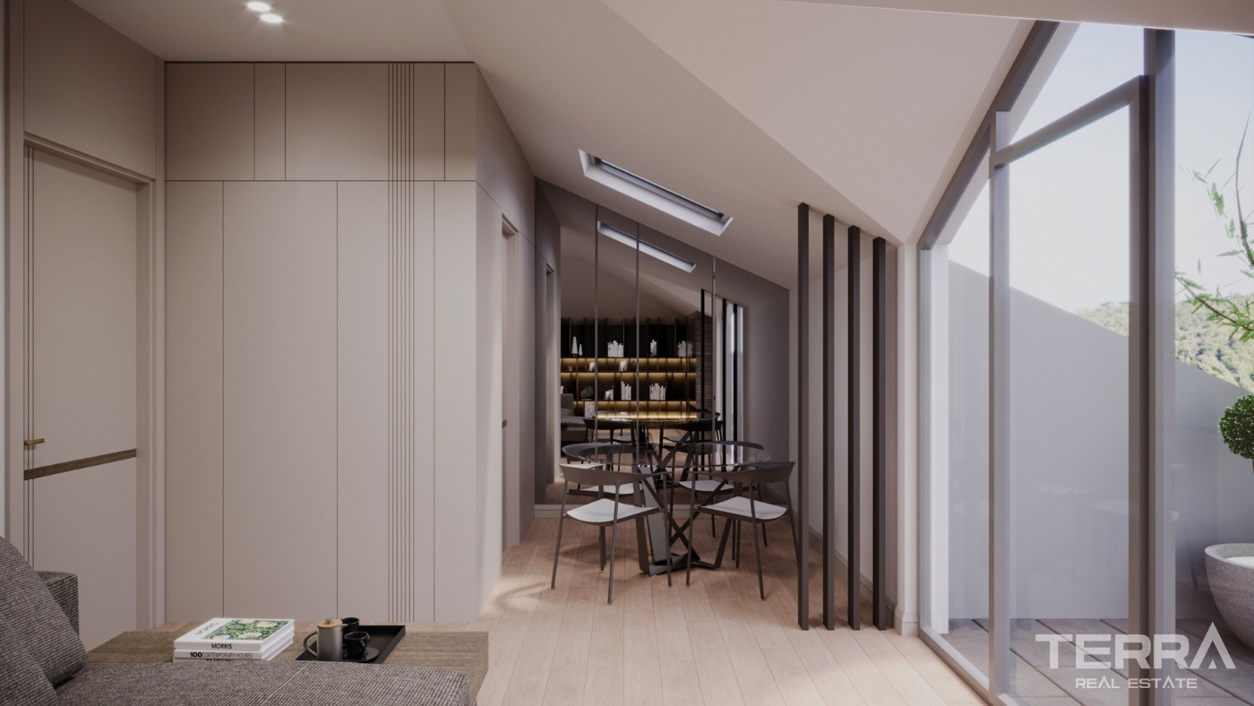 Sea and Forest View Apartments with Top Amenities in Sarıyer, İstanbul - 100722