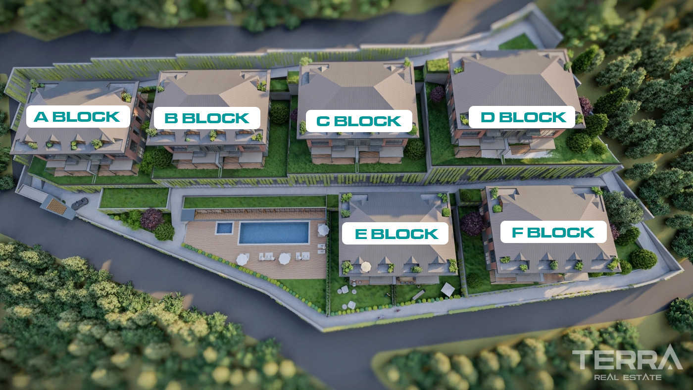 Sea and Forest View Apartments with Top Amenities in Sarıyer, İstanbul - 100731