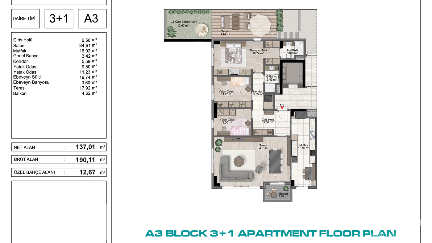 Sea and Forest View Apartments with Top Amenities in Sarıyer, İstanbul - 100767