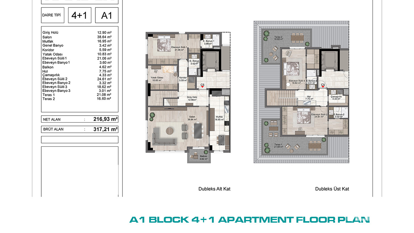 Sea and Forest View Apartments with Top Amenities in Sarıyer, İstanbul - 100769