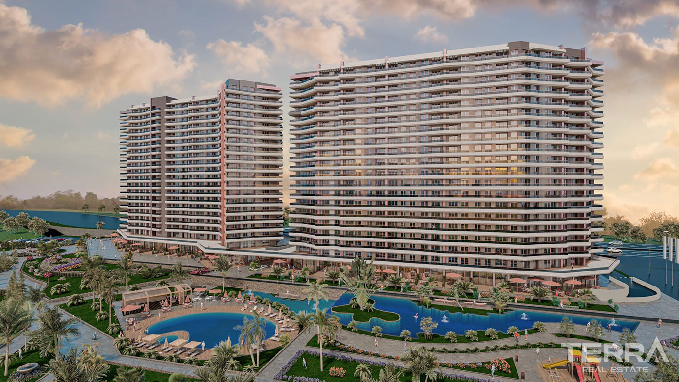 Family Concept Apartments with Lake Views in Büyükçekmece, İstanbul - 100871