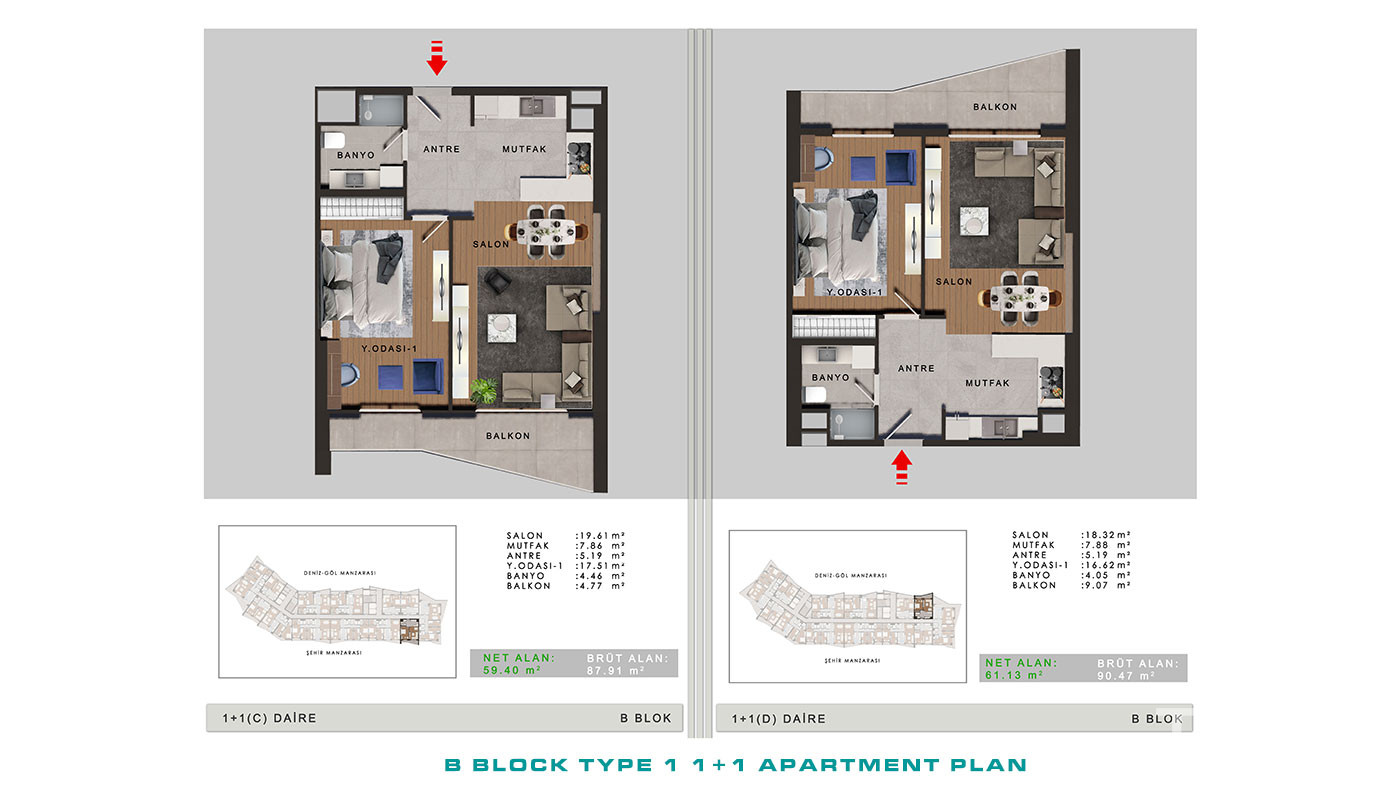 Family Concept Apartments with Lake Views in Büyükçekmece, İstanbul - 100884