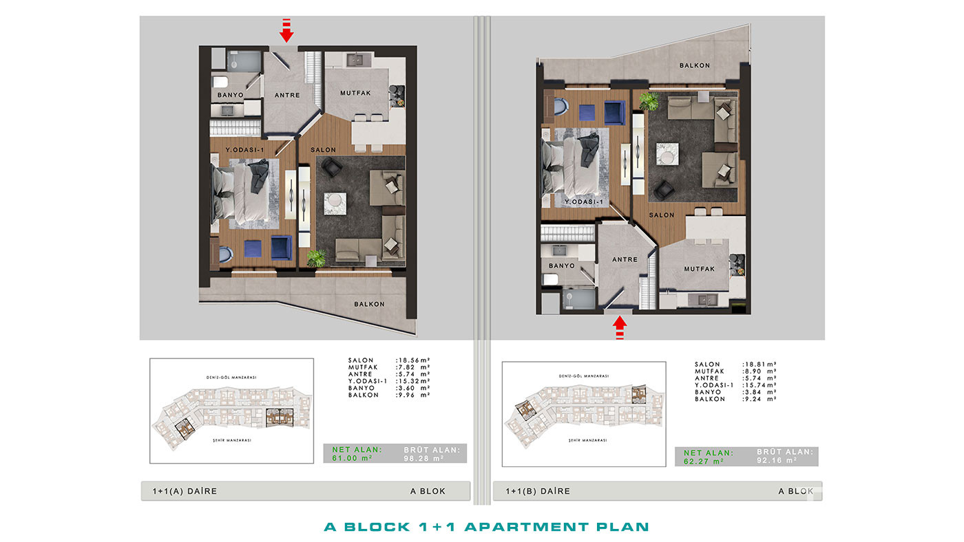 Family Concept Apartments with Lake Views in Büyükçekmece, İstanbul - 100883