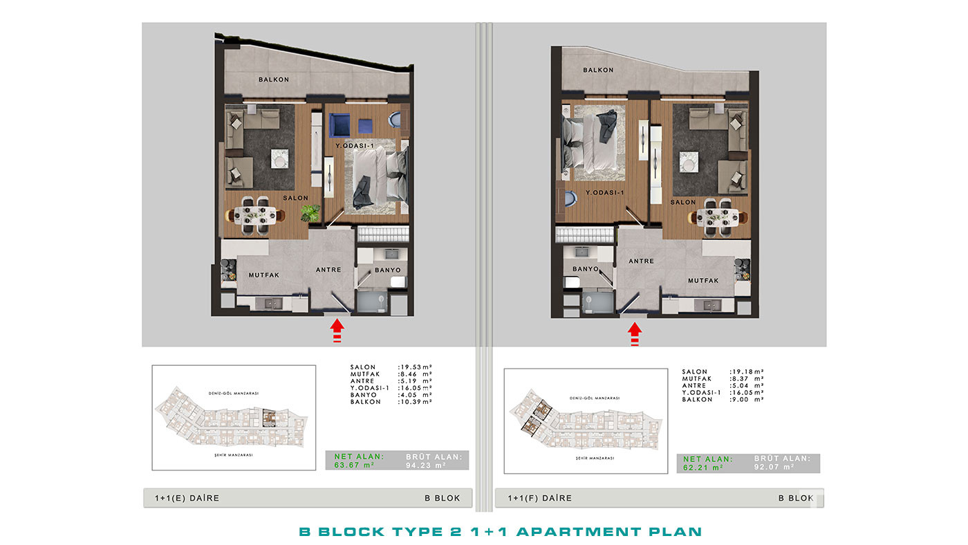 Family Concept Apartments with Lake Views in Büyükçekmece, İstanbul - 100887