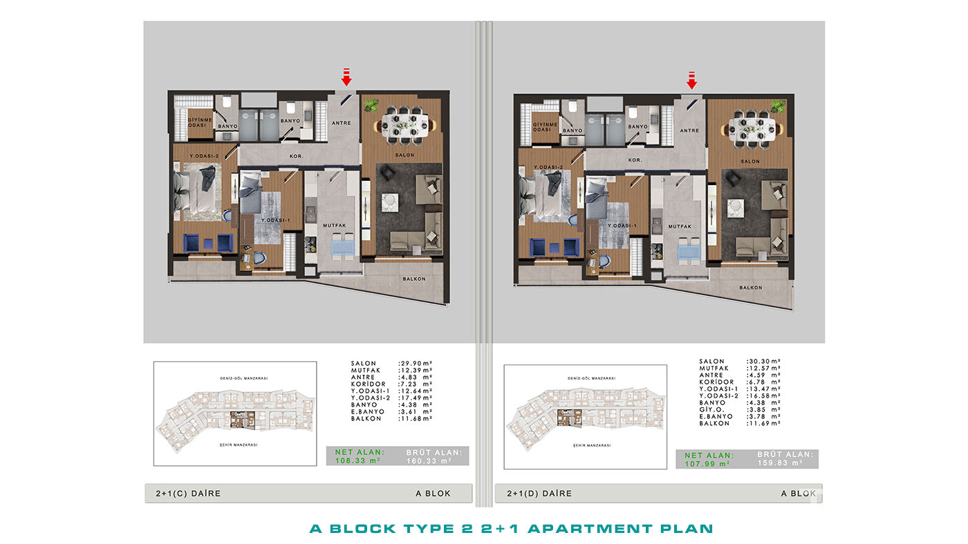 Family Concept Apartments with Lake Views in Büyükçekmece, İstanbul - 100890