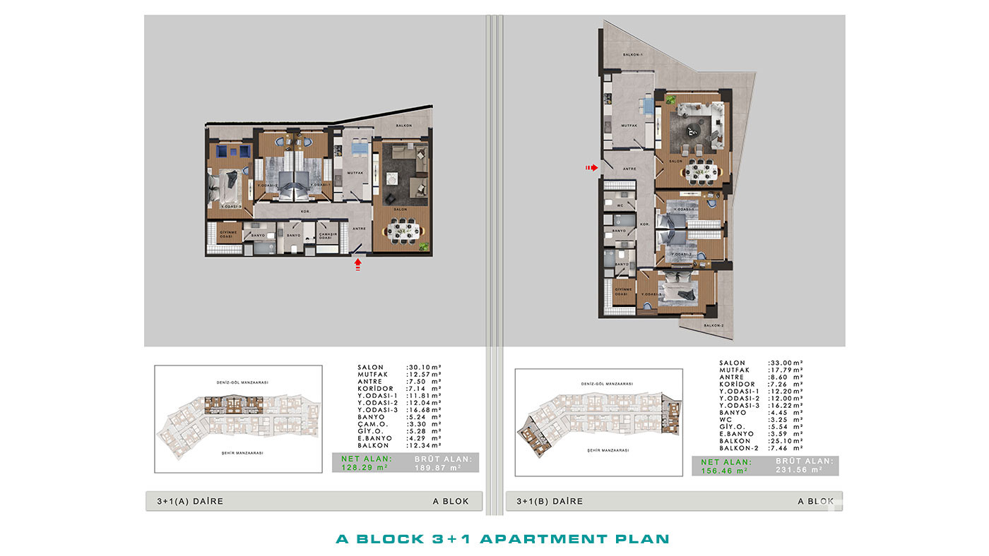 Family Concept Apartments with Lake Views in Büyükçekmece, İstanbul - 100895