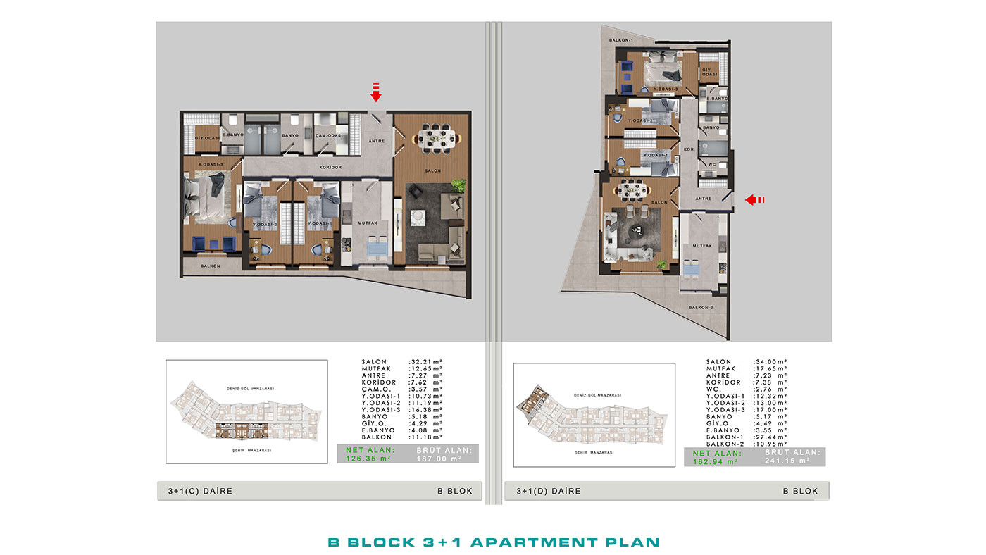 Family Concept Apartments with Lake Views in Büyükçekmece, İstanbul - 100894
