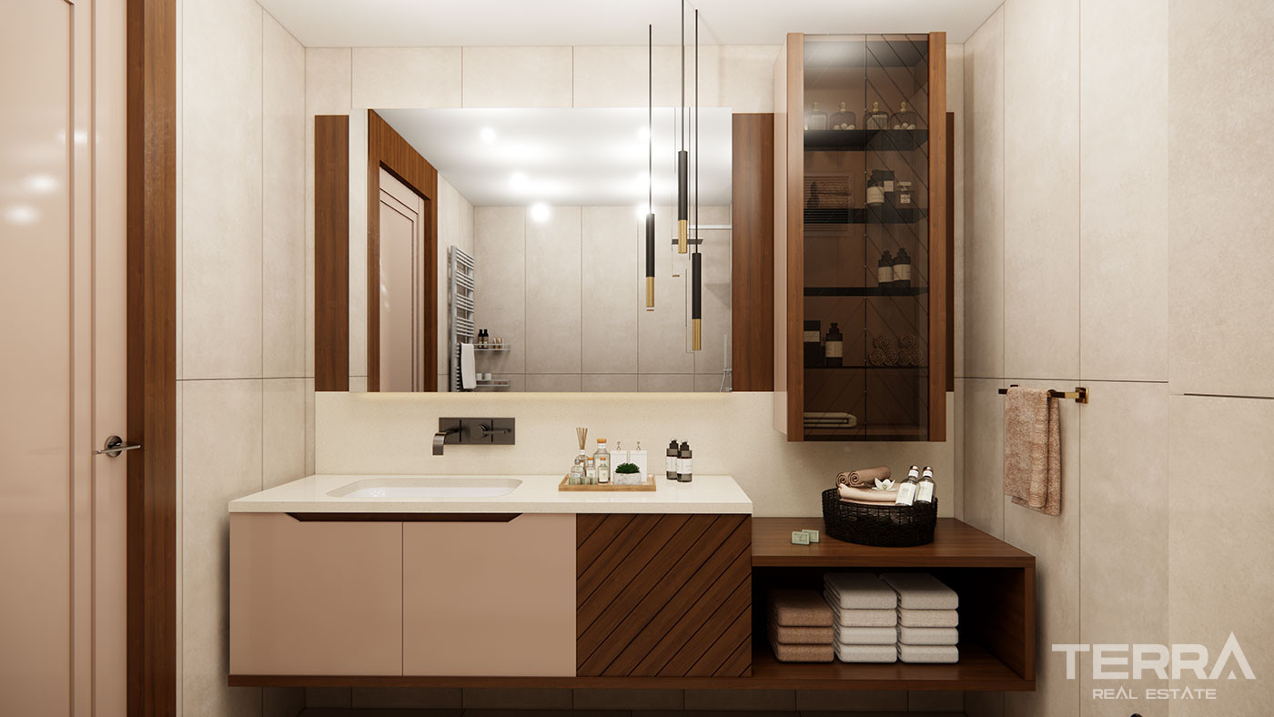 Family Concept Apartments with Lake Views in Büyükçekmece, İstanbul - 100905