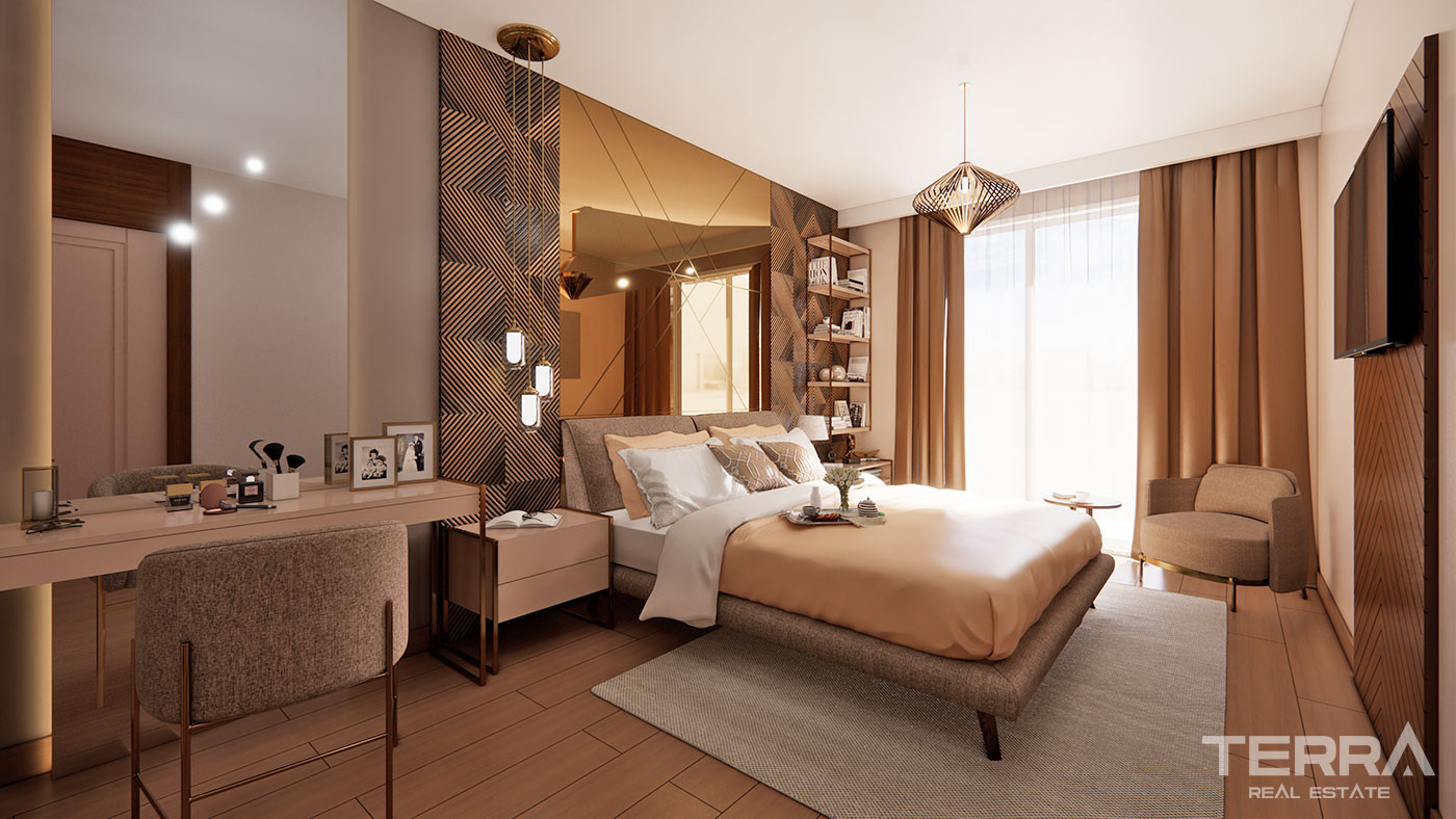 Family Concept Apartments with Lake Views in Büyükçekmece, İstanbul - 100907