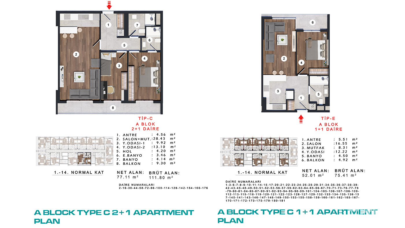 Apartments with Modern Features in Büyükçekmece, İstanbul - 100919
