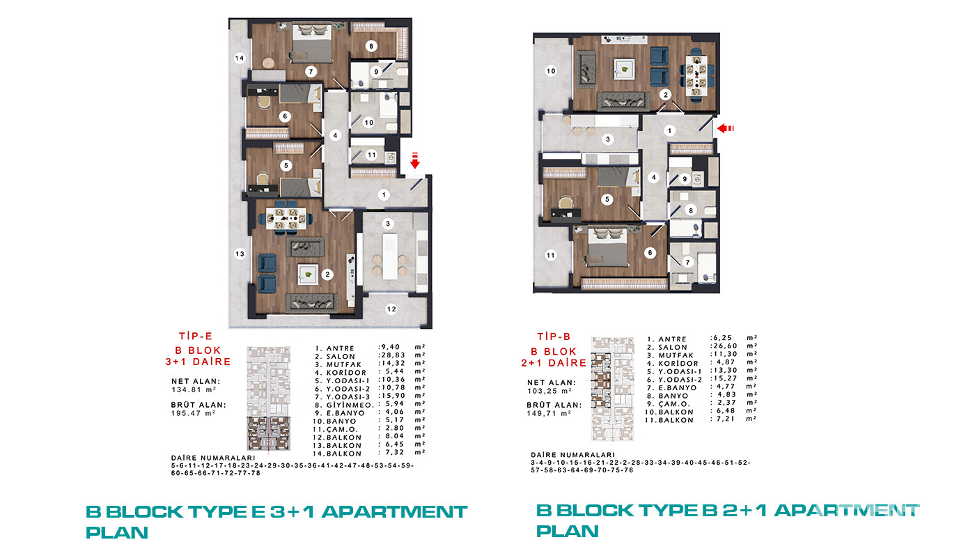 Apartments with Modern Features in Büyükçekmece, İstanbul - 100921