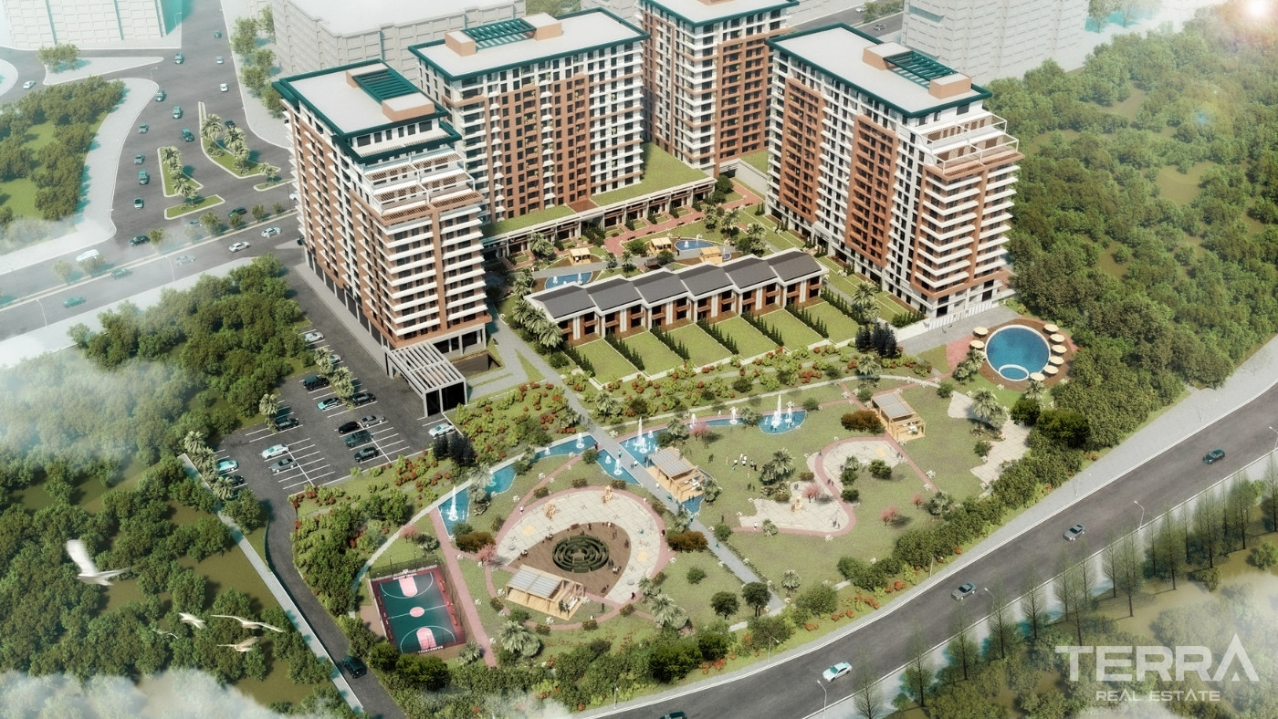 Apartments with Modern Features in Büyükçekmece, İstanbul - 100928