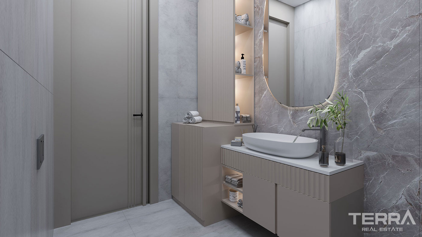 New Apartments with Luxurious Interior Features in Altıntaş, Antalya - 101002