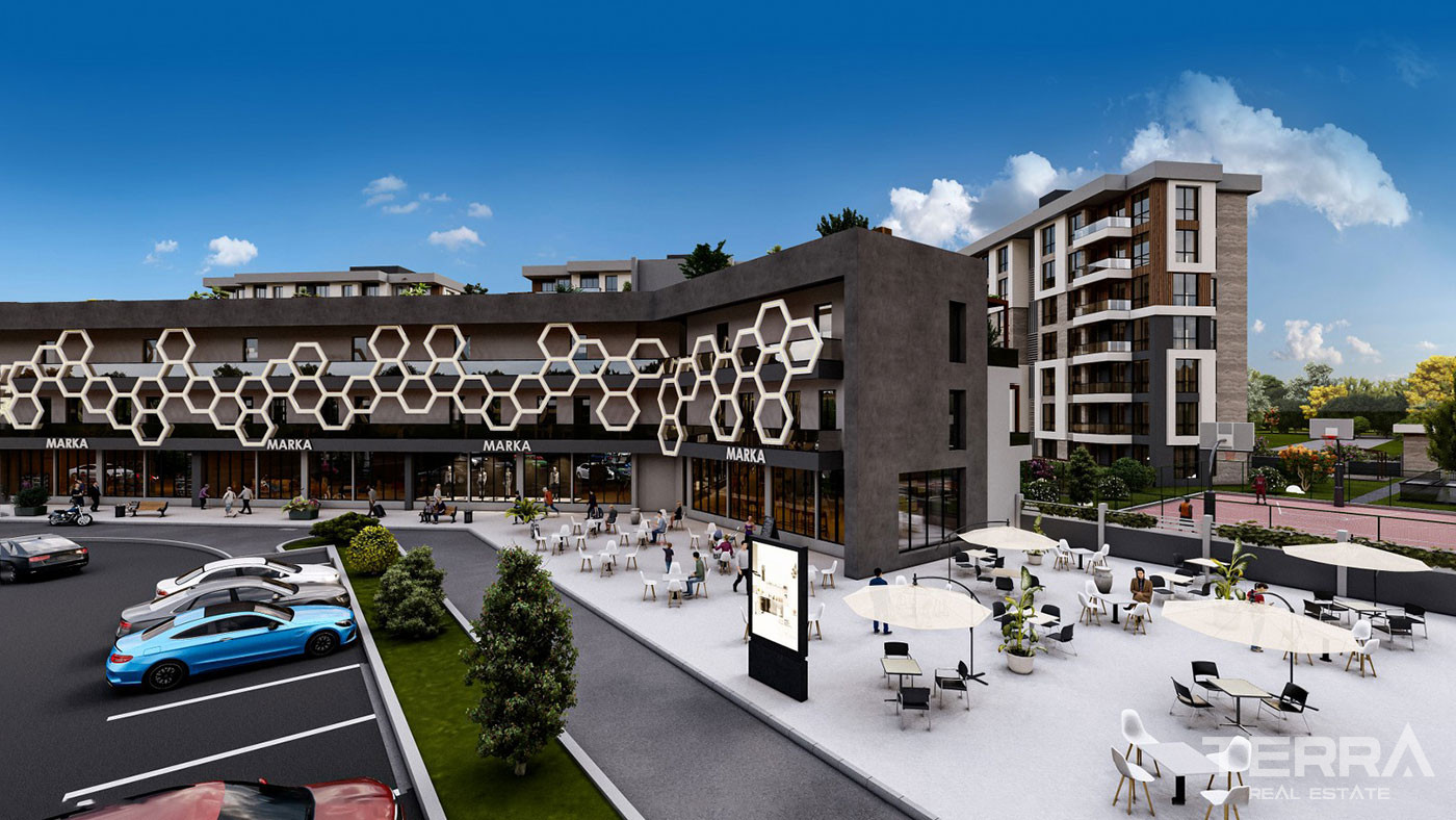 Well-Located Apartments in a Complex with Amenities in Kepez, Antalya - 101048