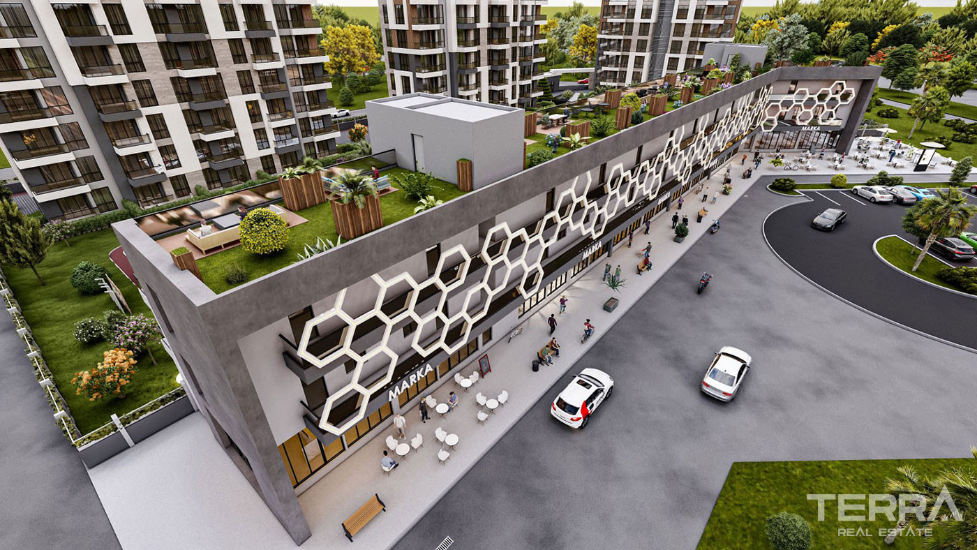 Well-Located Apartments in a Complex with Amenities in Kepez, Antalya - 101050
