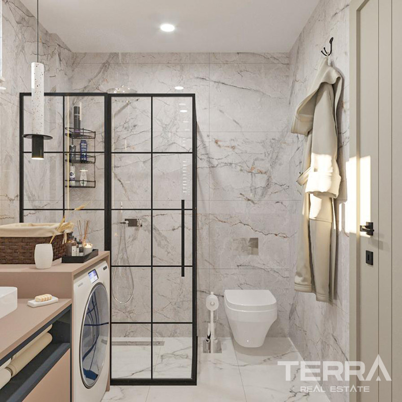 Contemporary Flats within a Secure Complex in Altıntaş, Antalya - 101060