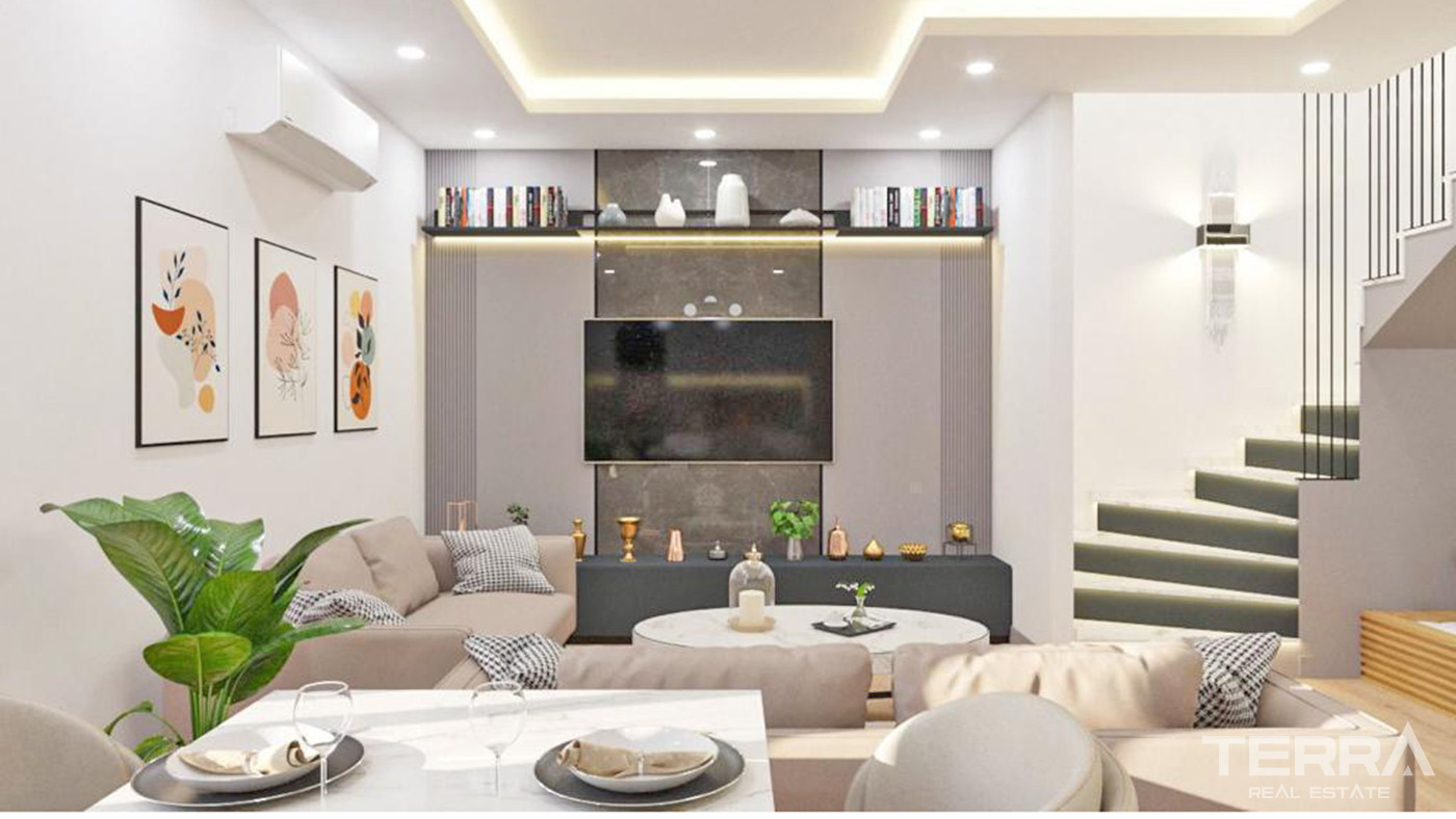 Contemporary Flats within a Secure Complex in Altıntaş, Antalya - 101063