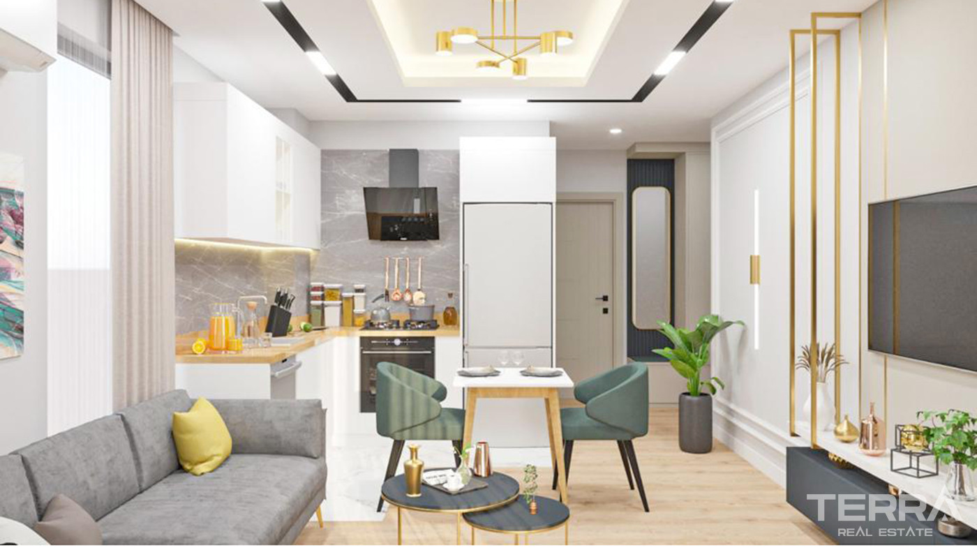 Contemporary Flats within a Secure Complex in Altıntaş, Antalya - 101065