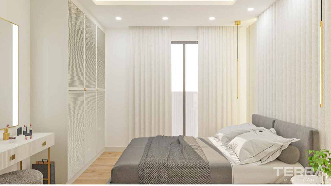 Contemporary Flats within a Secure Complex in Altıntaş, Antalya - 101071