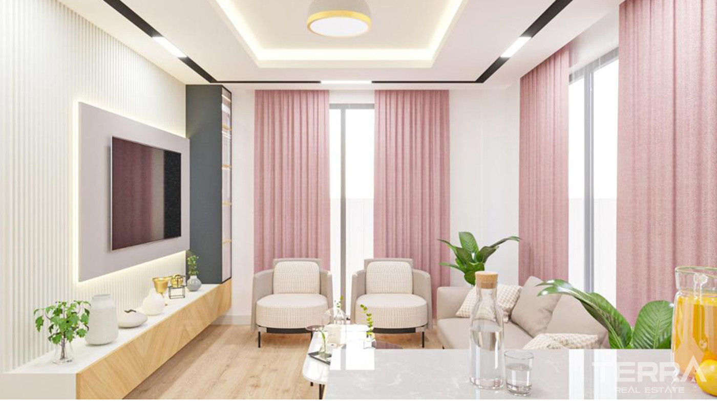 Contemporary Flats within a Secure Complex in Altıntaş, Antalya - 101073
