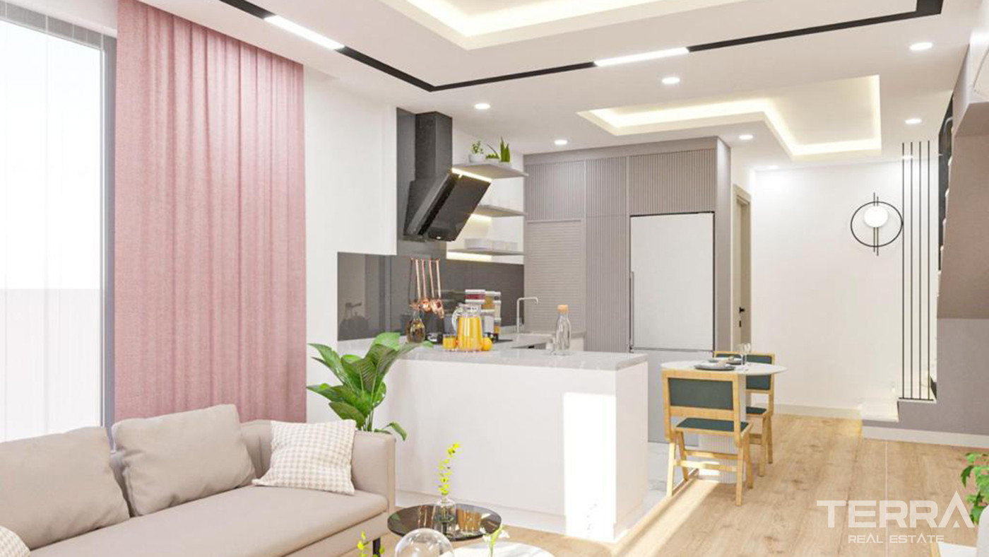 Contemporary Flats within a Secure Complex in Altıntaş, Antalya - 101074