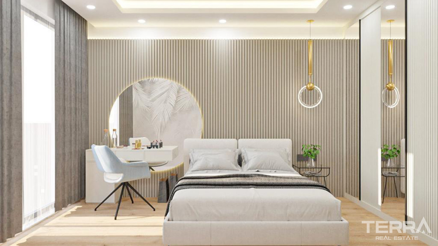 Contemporary Flats within a Secure Complex in Altıntaş, Antalya - 101076