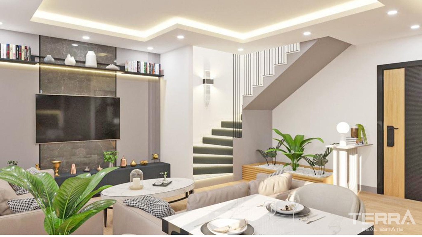 Contemporary Flats within a Secure Complex in Altıntaş, Antalya - 101077