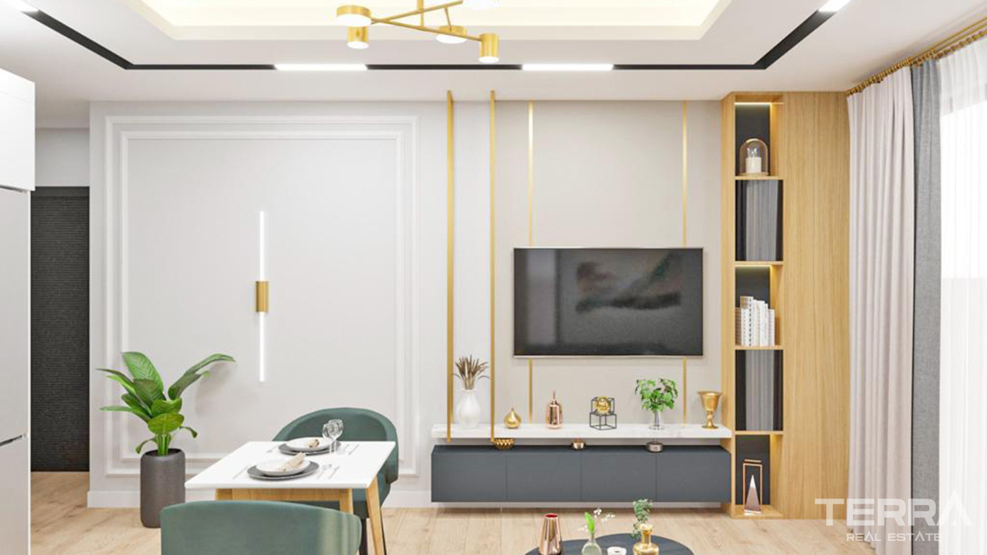 Contemporary Flats within a Secure Complex in Altıntaş, Antalya - 101081