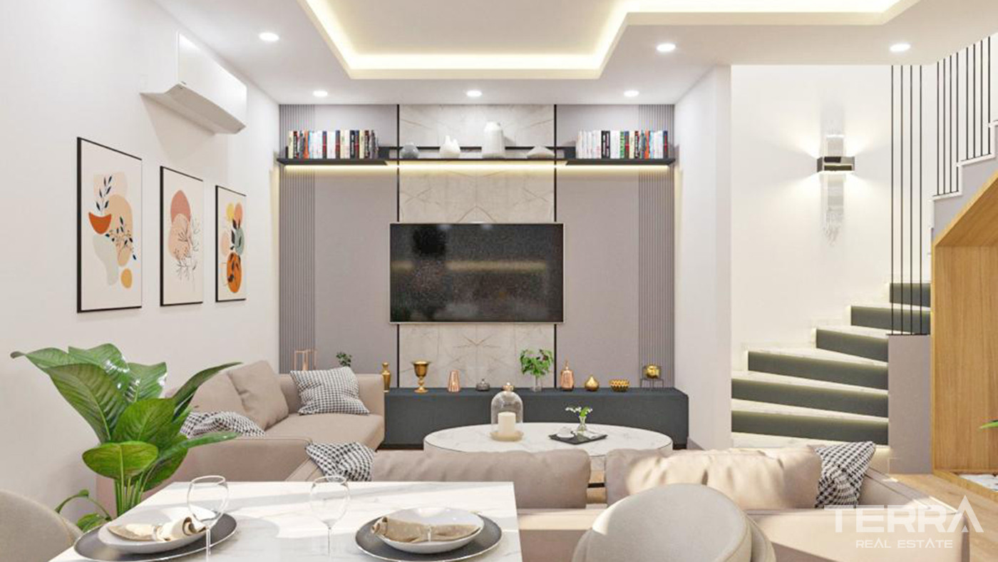 Contemporary Flats within a Secure Complex in Altıntaş, Antalya - 101082