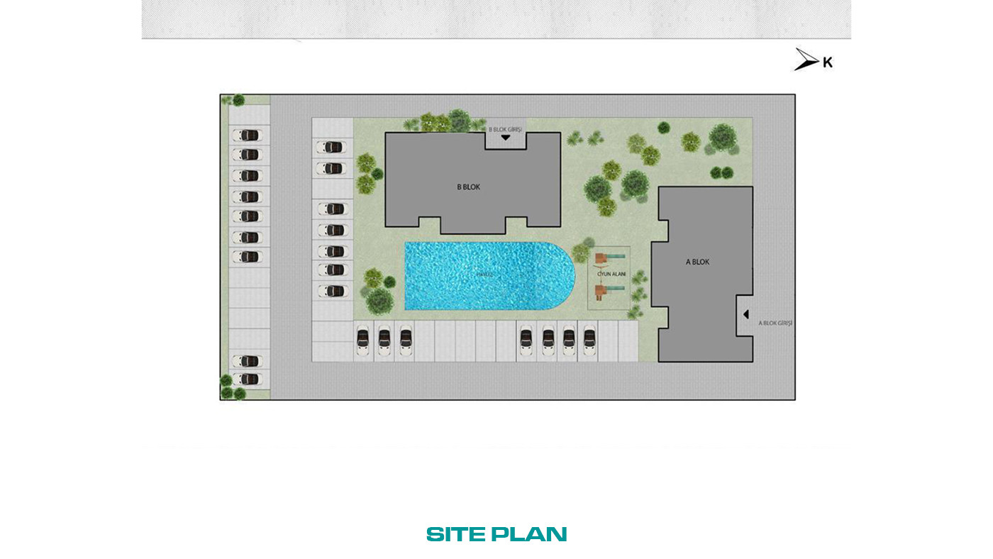 Contemporary Flats within a Secure Complex in Altıntaş, Antalya - 101103