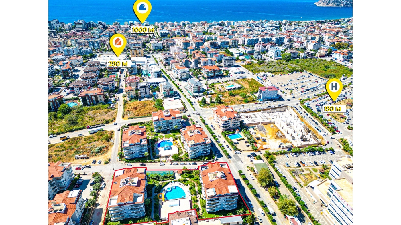 Apartamenty na sprzedaż w Oba Crown 2, Alanya – Luksusowe życie w Oba - 101913