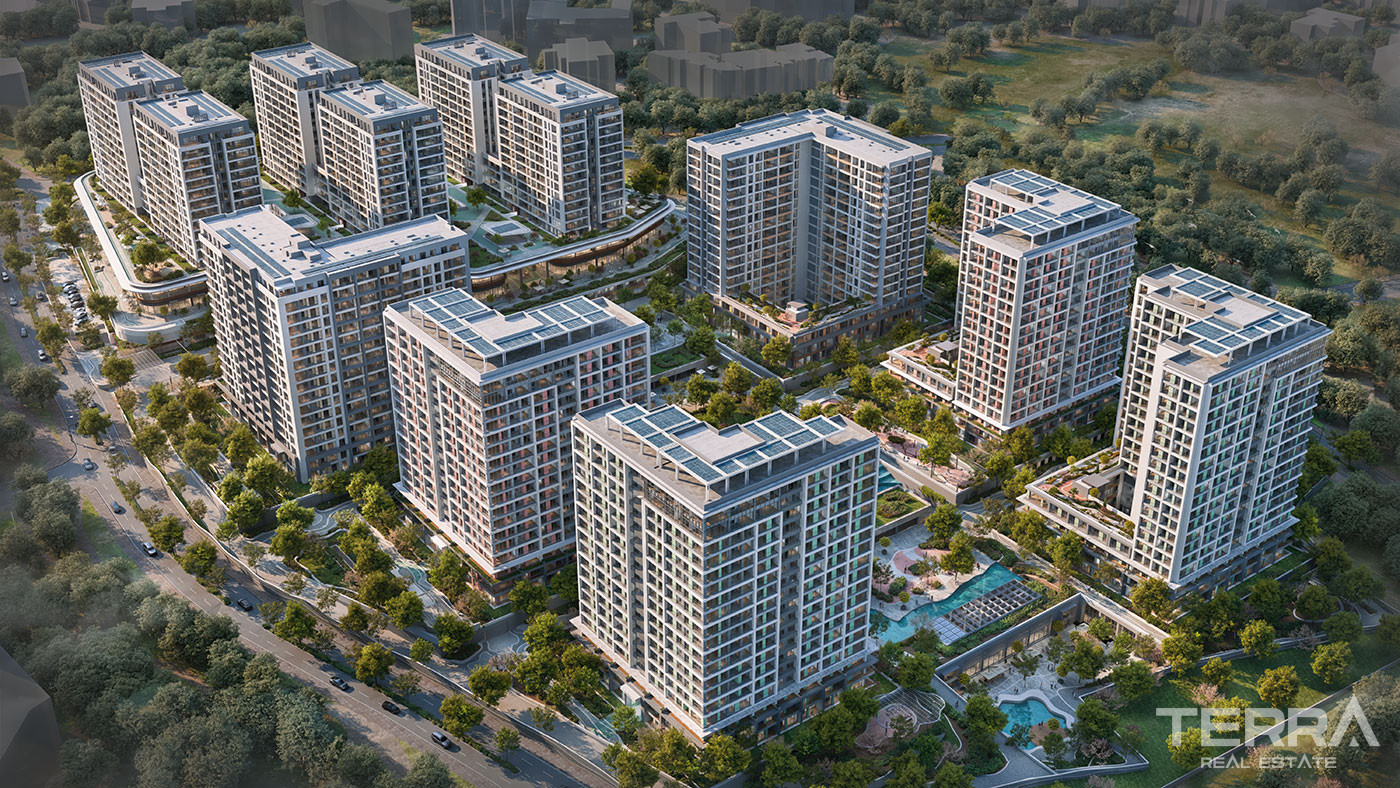 Exclusive Sea View Apartments for Sale in Istanbul, Kartal, Turkey - 102238