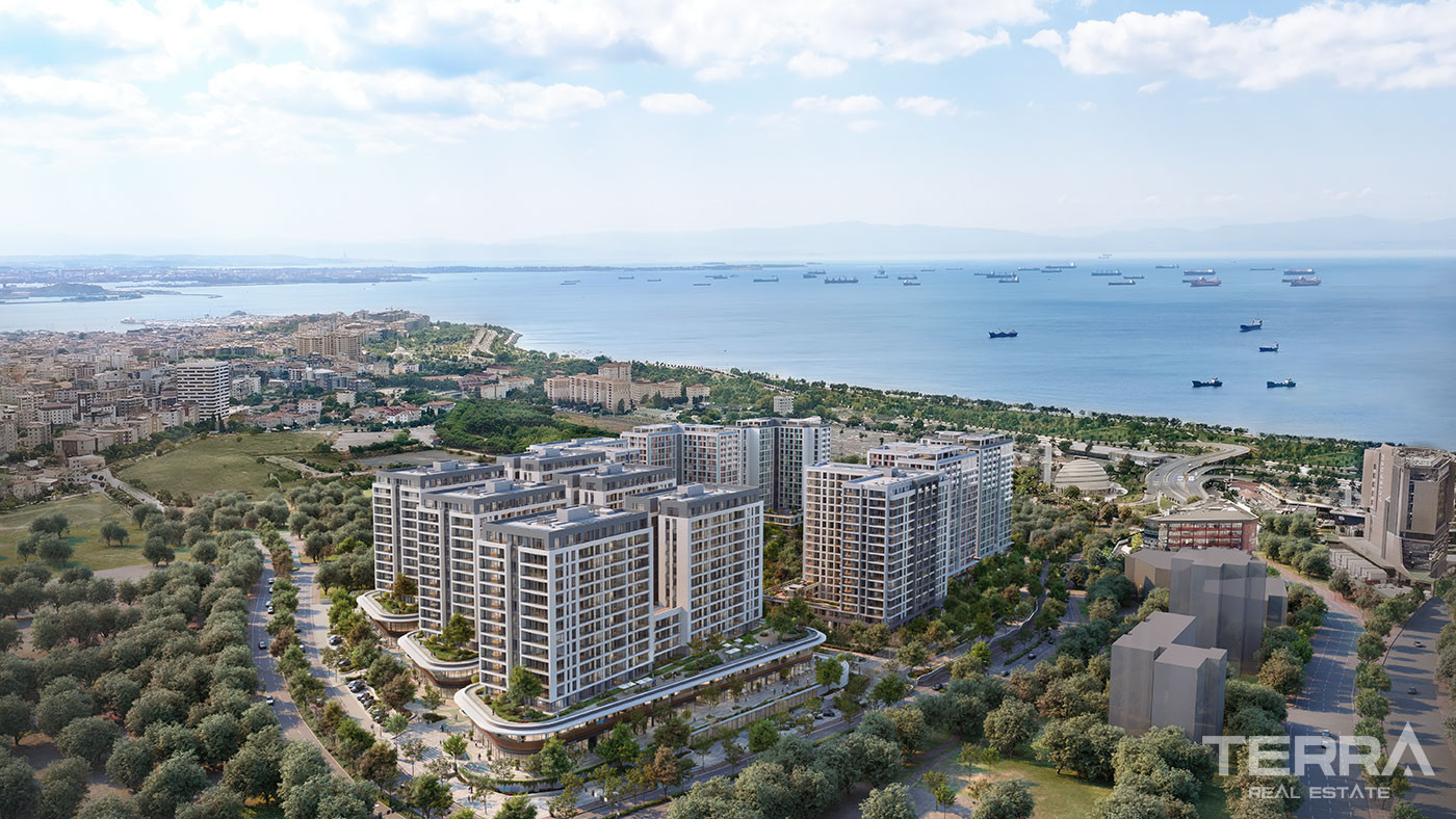 Exclusive Sea View Apartments for Sale in Istanbul, Kartal, Turkey - 102240