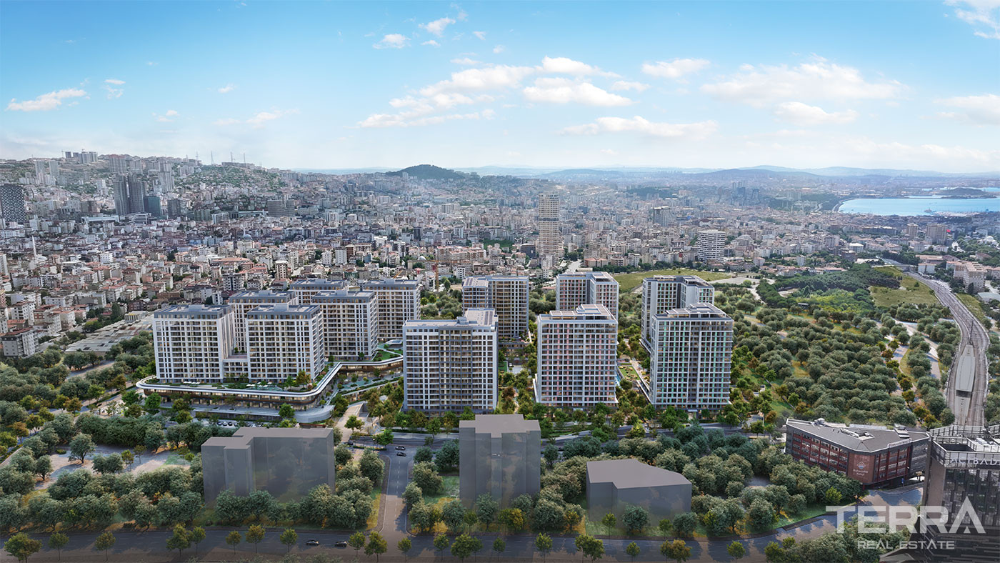 Exclusive Sea View Apartments for Sale in Istanbul, Kartal, Turkey - 102242