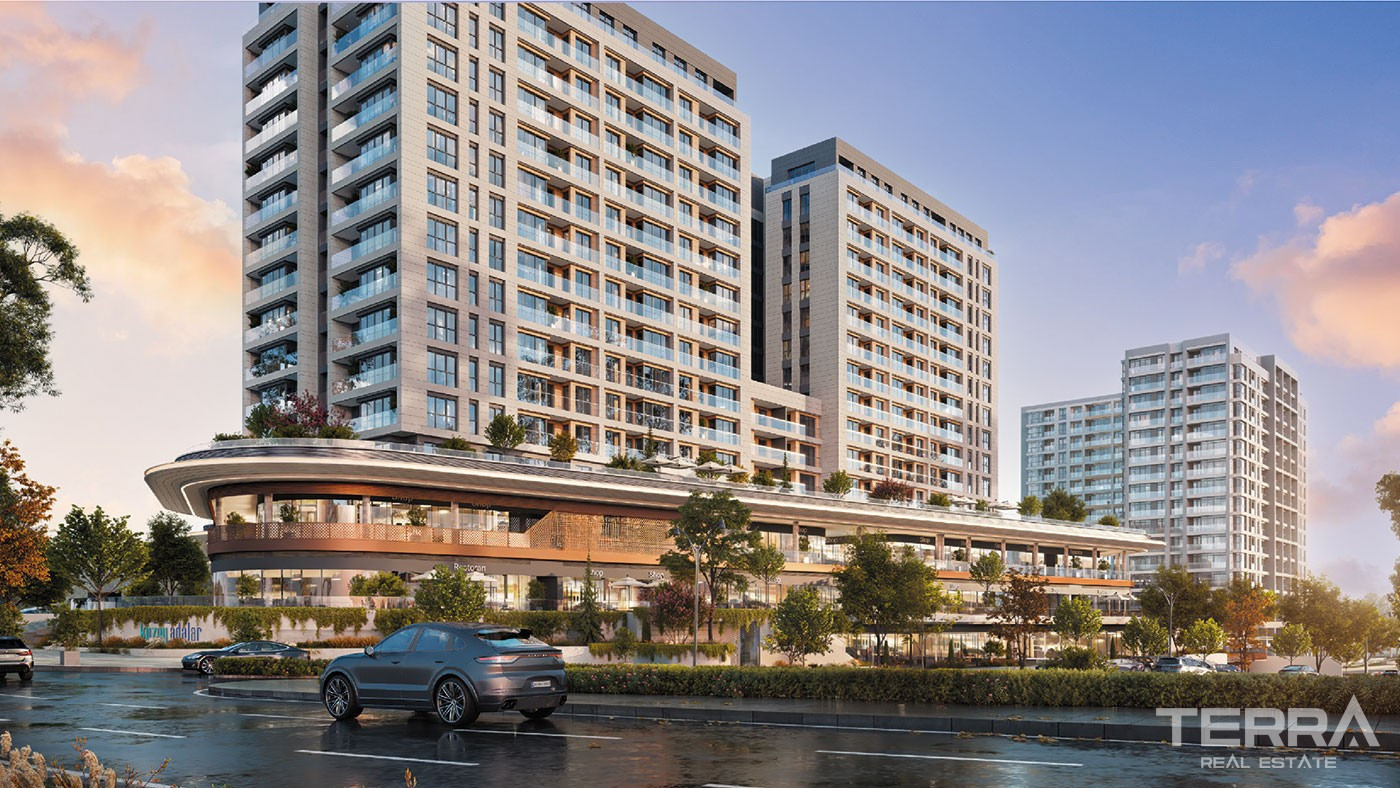 Exclusive Sea View Apartments for Sale in Istanbul, Kartal, Turkey - 102257