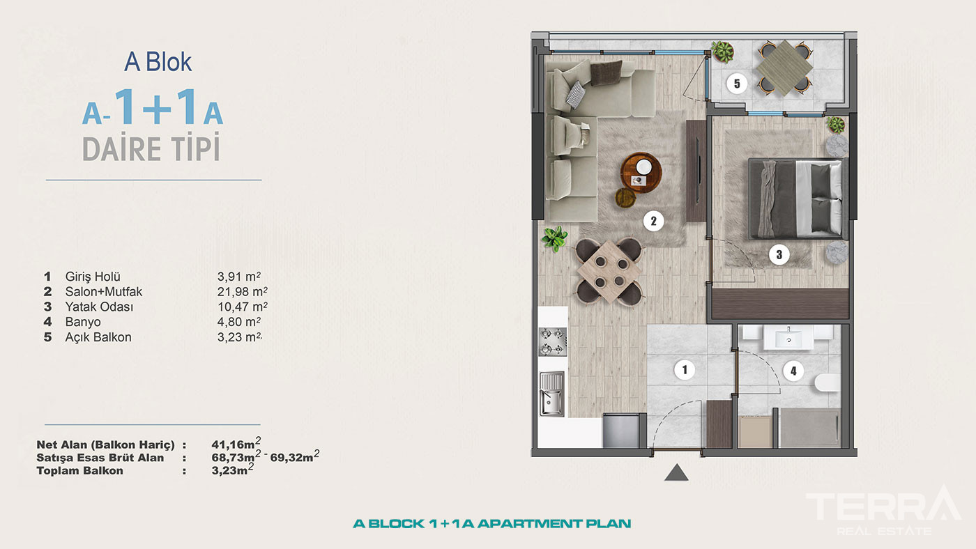 Exclusive Sea View Apartments for Sale in Istanbul, Kartal, Turkey - 102261