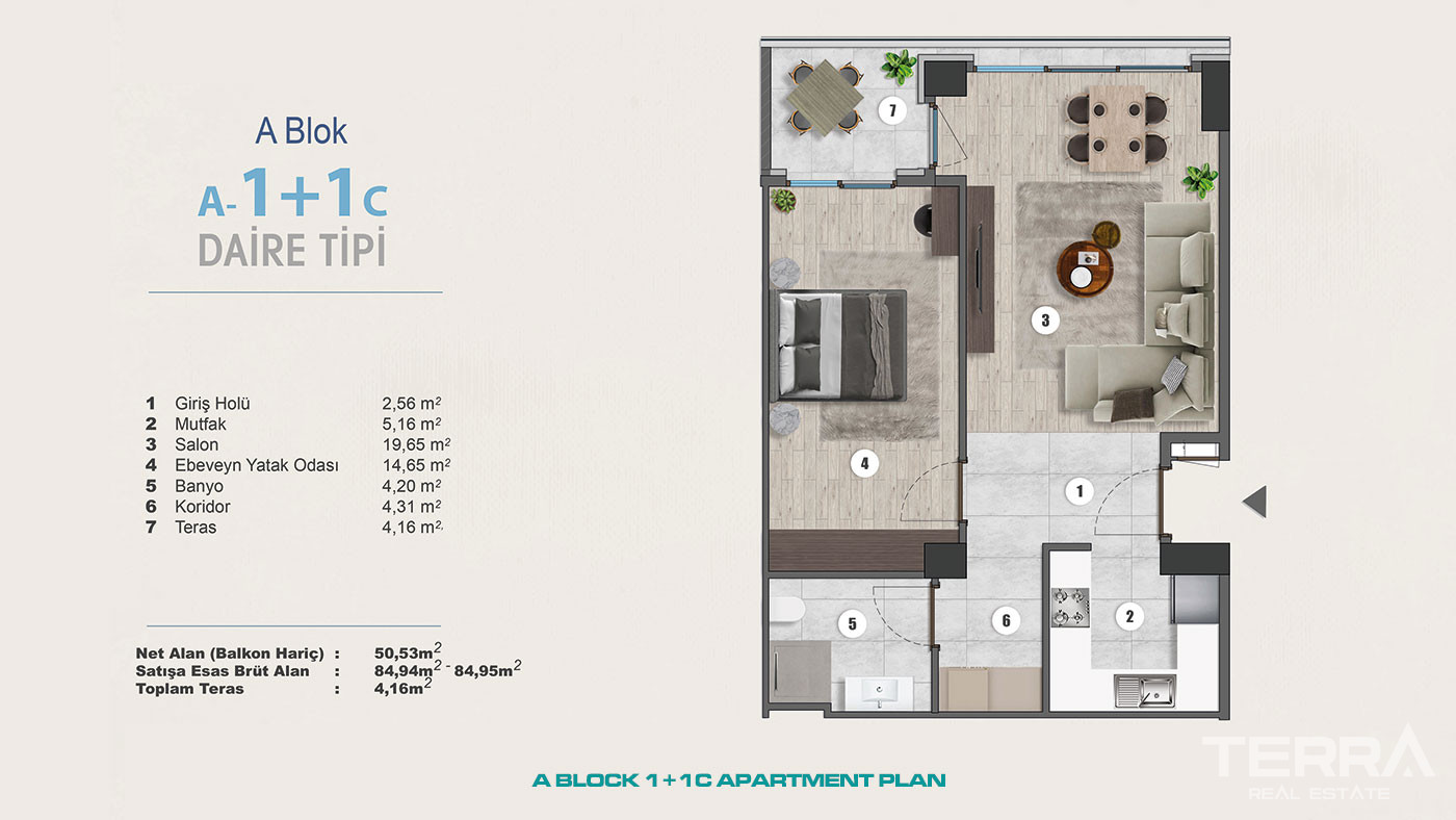 Exclusive Sea View Apartments for Sale in Istanbul, Kartal, Turkey - 102265