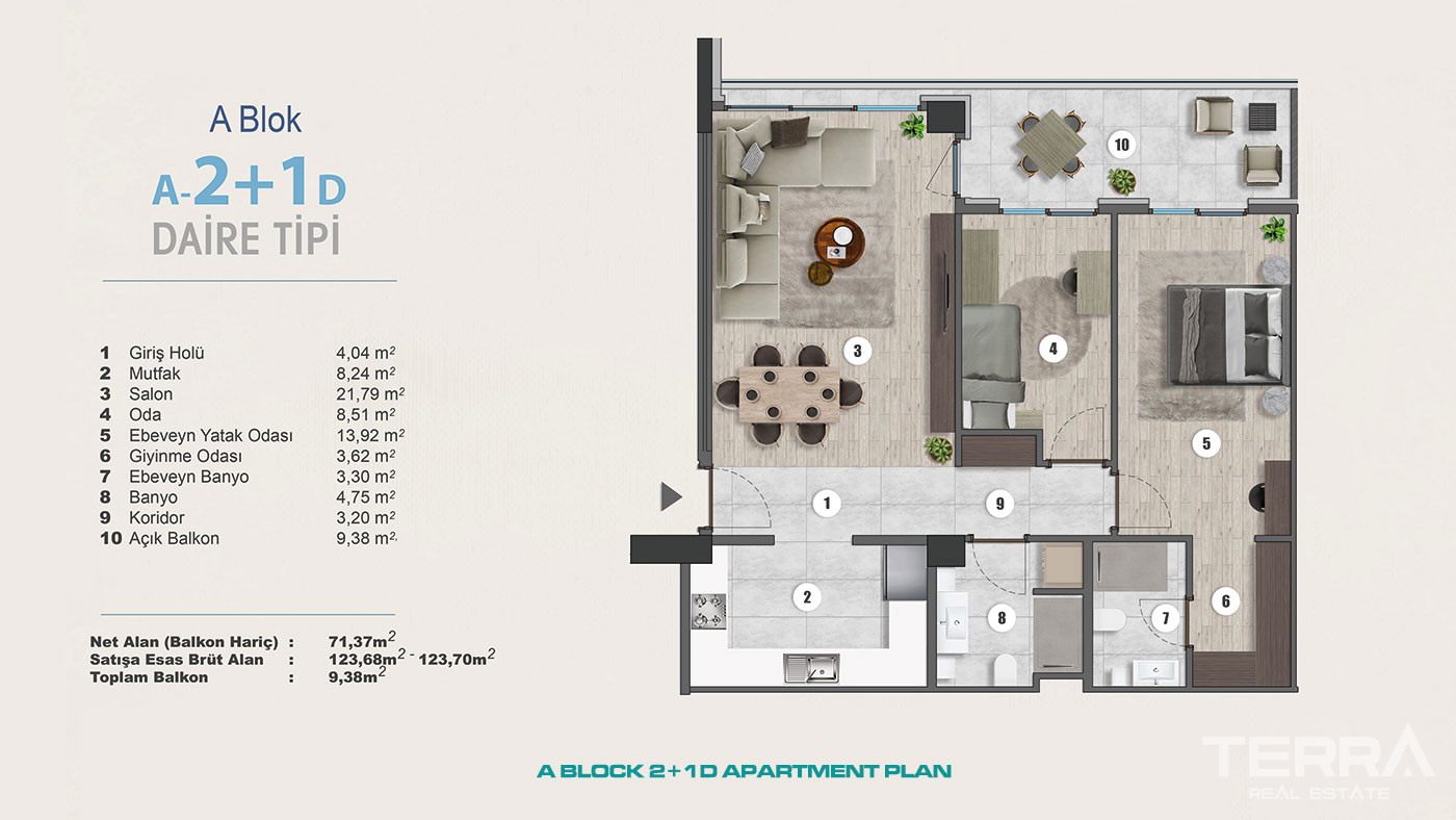Exclusive Sea View Apartments for Sale in Istanbul, Kartal, Turkey - 102270